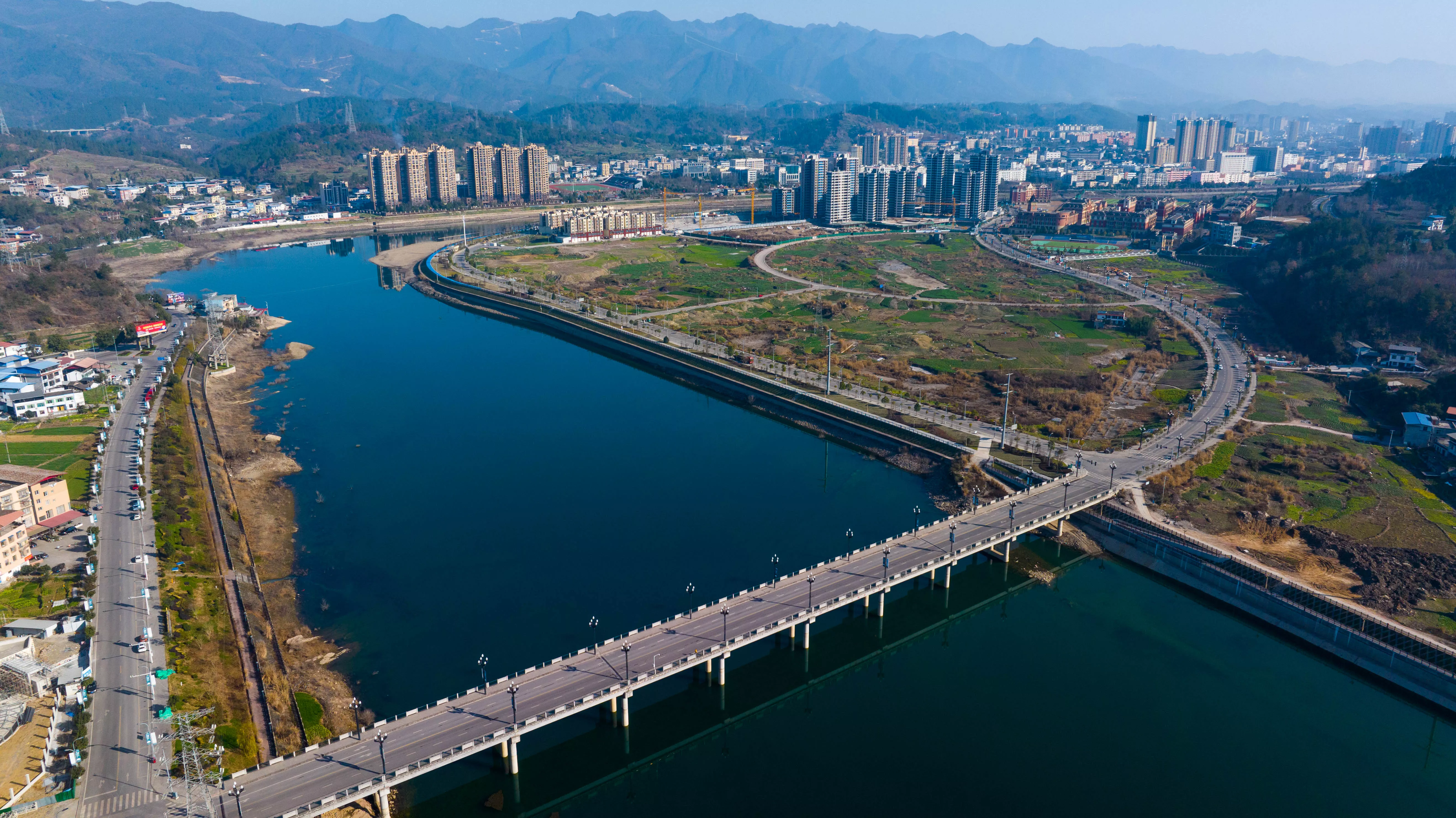 省道202线旺苍县城区段分流改造工程